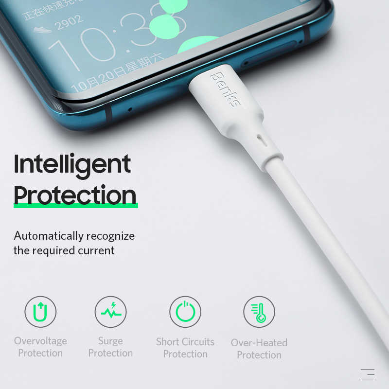 Benks D36 Type-C Fast Charging Usb Kablo 1.2M
