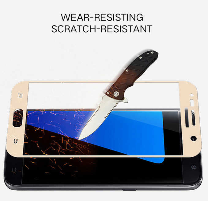 Galaxy A3 2016 Zore Ekranı Tam Kaplayan Düz Cam Koruyucu