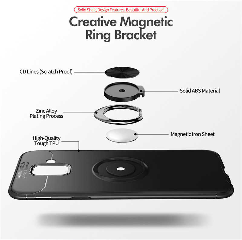 Galaxy A6 2018 Kılıf Zore Ravel Silikon Kapak