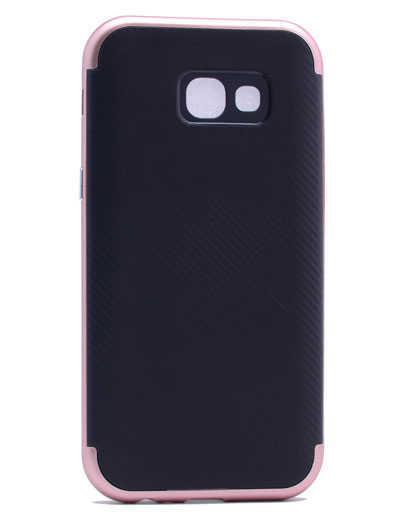 Galaxy A7 2017 Kılıf Zore İnce Mono Karbon Silikon Kapak