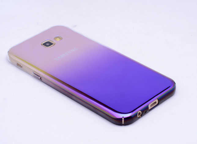 Galaxy A7 2017 Kılıf Zore Renkli Transparan