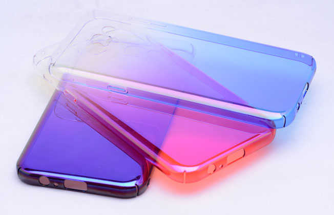 Galaxy A7 2017 Kılıf Zore Renkli Transparan