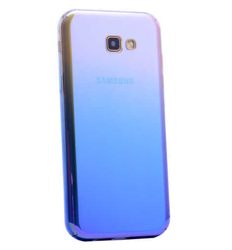 Galaxy A7 2017 Kılıf Zore Renkli Transparan