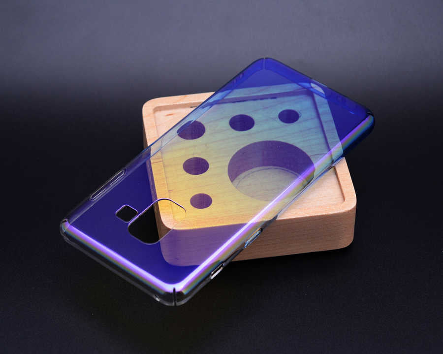 Galaxy A8 Plus 2018 Kılıf Zore Renkli Transparan Kapak
