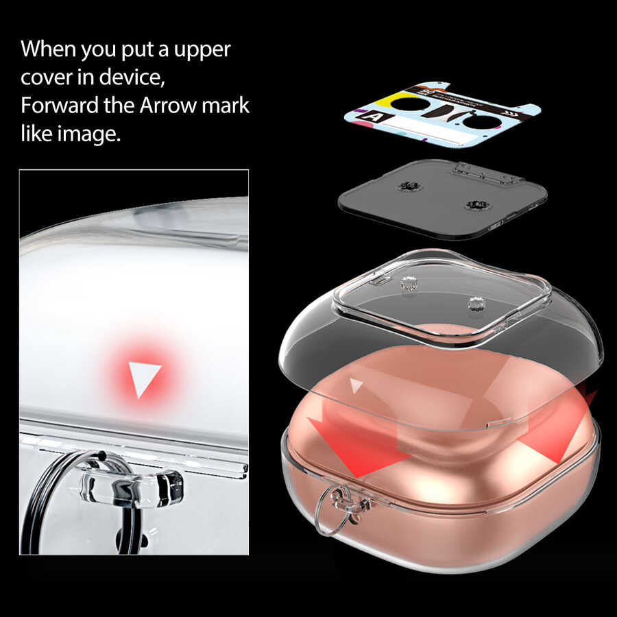 Galaxy Buds Live Kılıf Araree Player Kapak