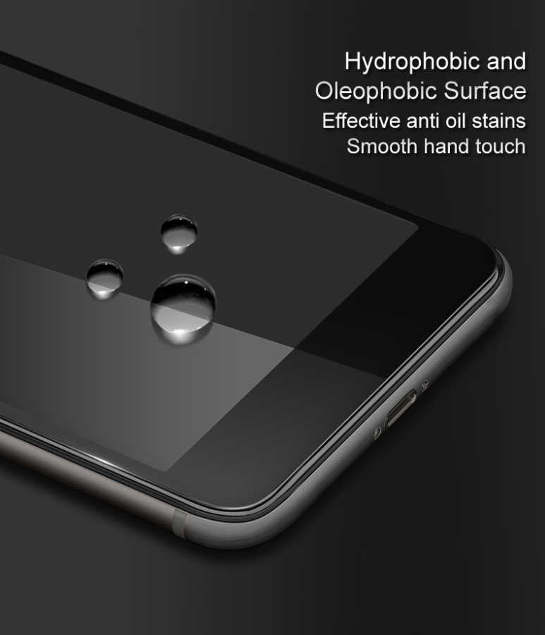 Galaxy C8 Zore Ekranı Tam Kaplayan Düz Cam Koruyucu