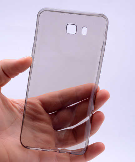 Galaxy C9 Pro Zore Ultra İnce Silikon Kapak 0.2 mm