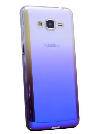 Galaxy J2 Prime Kılıf Zore Renkli Transparan Kapak