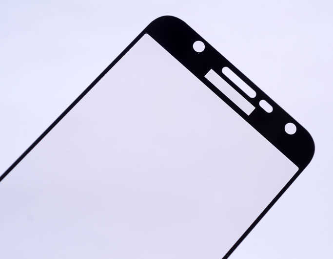 Galaxy J7 Core Zore Ekranı Tam Kaplayan Düz Cam Koruyucu