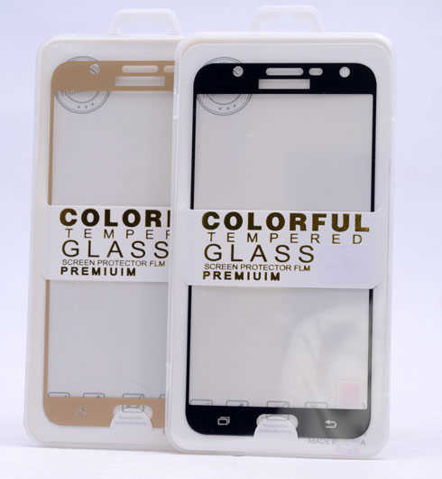 Galaxy J7 Core Zore Ekranı Tam Kaplayan Düz Cam Koruyucu