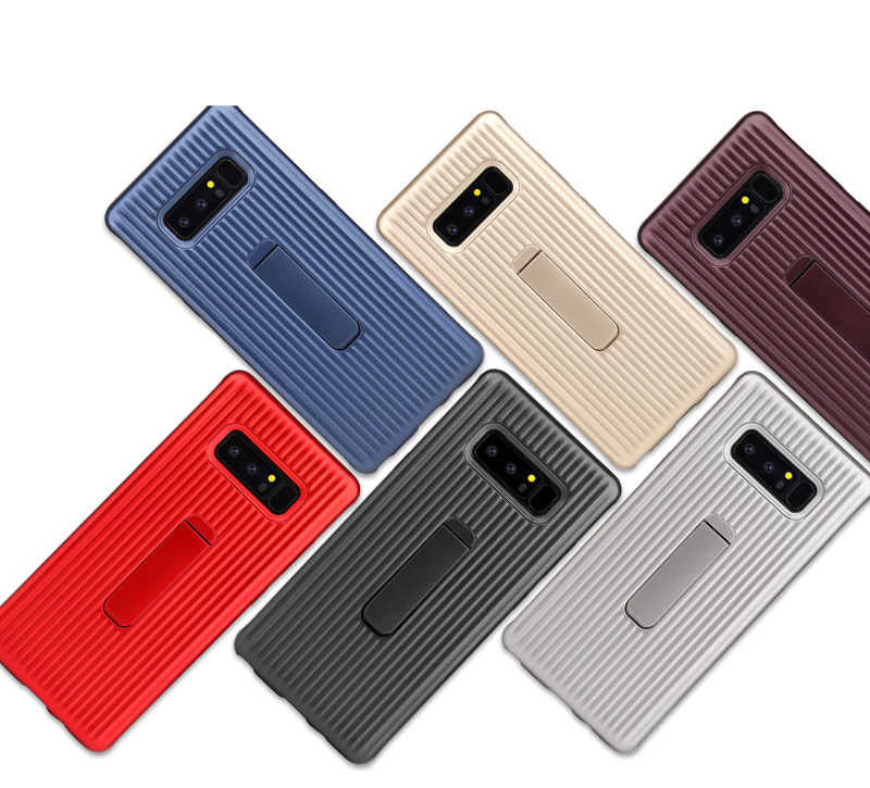 Galaxy Note 8 Kılıf Zore Wave Standlı Mıknatıslı Kapak