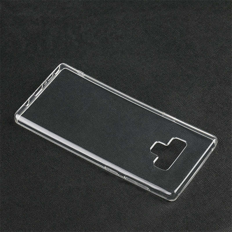 Galaxy Note 9 Kılıf Zore Ultra İnce Silikon Kapak 0.2 mm