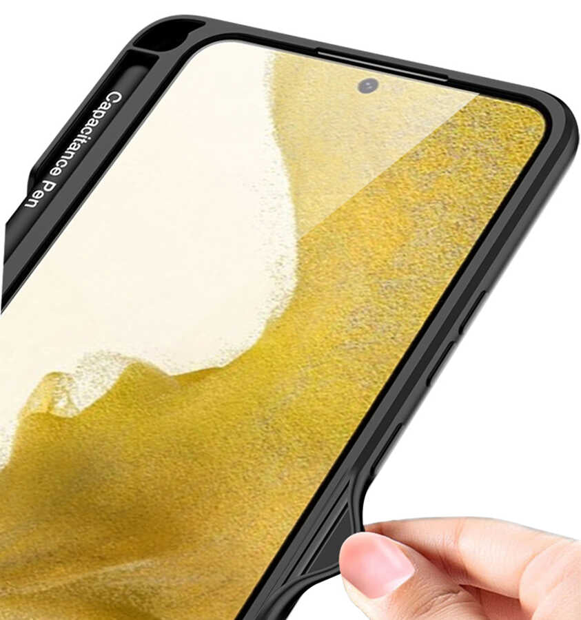 Galaxy S22 Plus Kılıf Zore Kalemli Kıpta Kapak