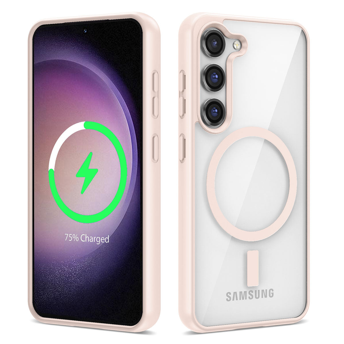 Galaxy S23 Plus Kılıf M-safe Wireless Şarj Özellikli Silikon Zore Ege Kapak