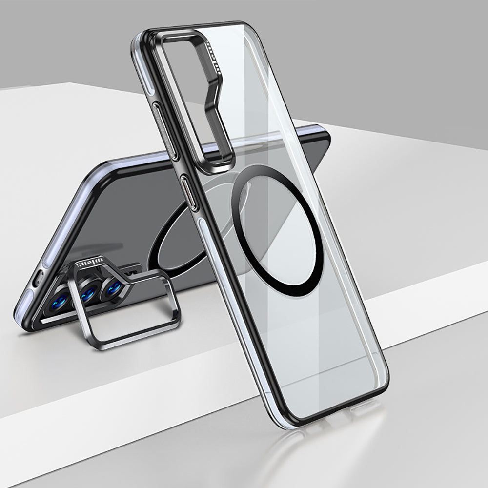 Galaxy S25 Plus Kılıf M-safe Şarj Özellikli Wlons Standlı Efsane Kapak