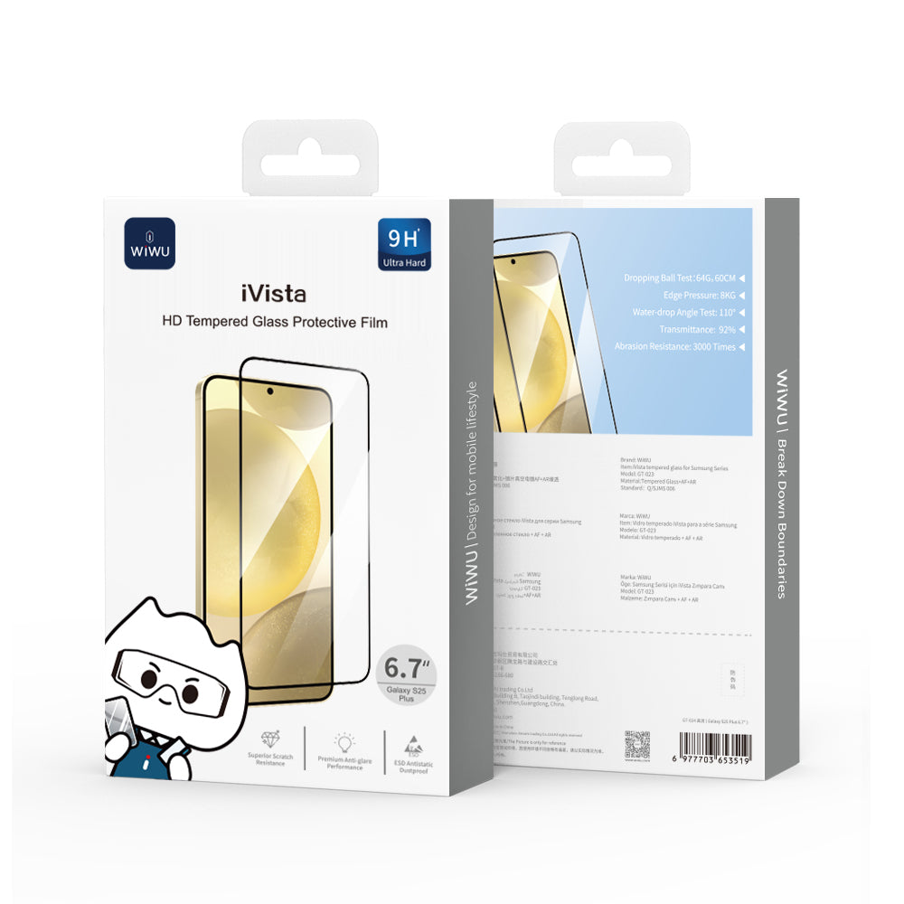 Galaxy S25 Plus Wiwu iVista Super Hardness Ekran Koruyucu