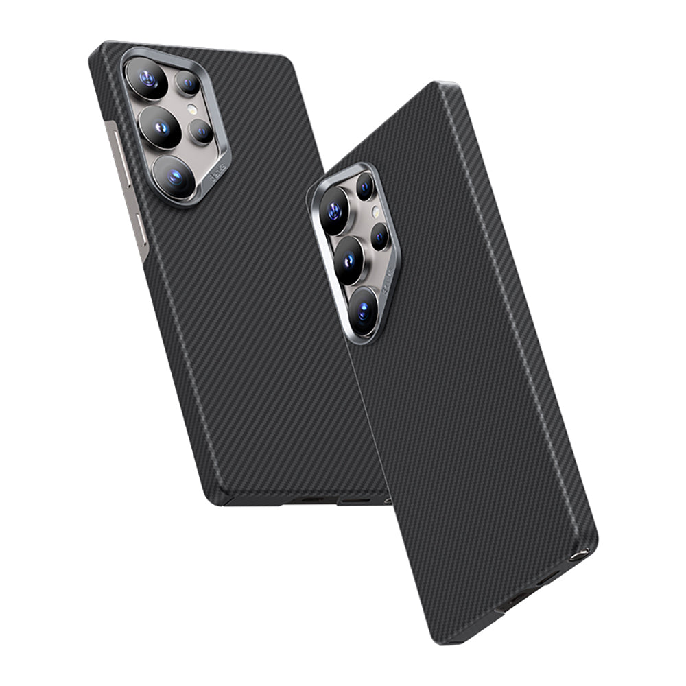 Galaxy S25 Ultra Kılıf Benks M-safe Şarj Özellikli Magnetik ArmorAir 600D Kevlar Fiber Kapak