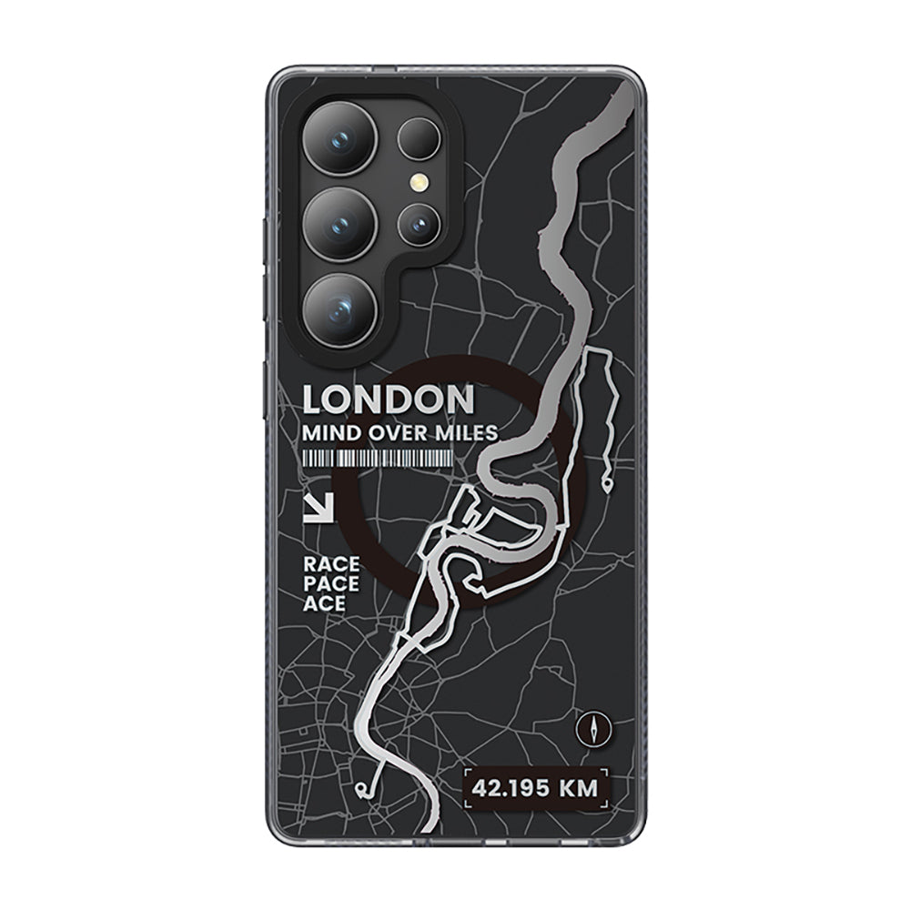 Galaxy S25 Ultra Kılıf M-safe Şarj Özellikli Benks Dynamic City Serisi Kapak