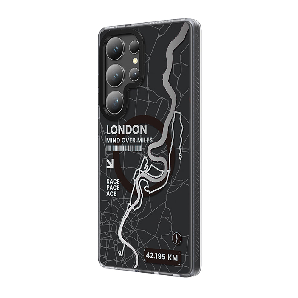 Galaxy S25 Ultra Kılıf M-safe Şarj Özellikli Benks Dynamic City Serisi Kapak