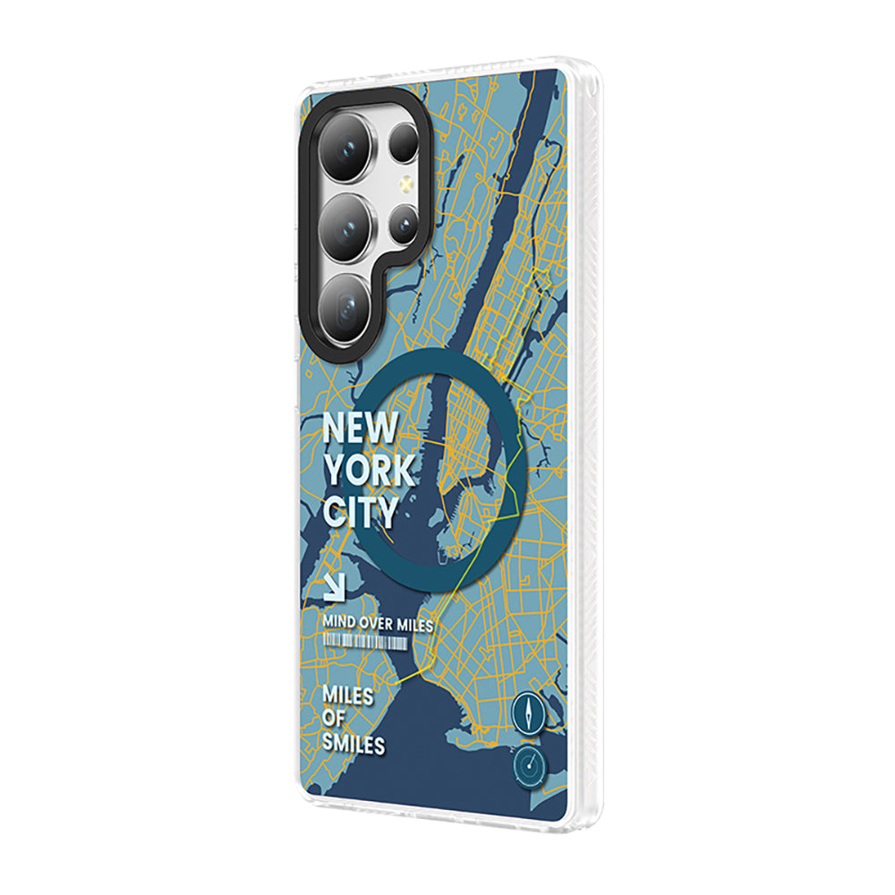 Galaxy S25 Ultra Kılıf M-safe Şarj Özellikli Benks Dynamic City Serisi Kapak