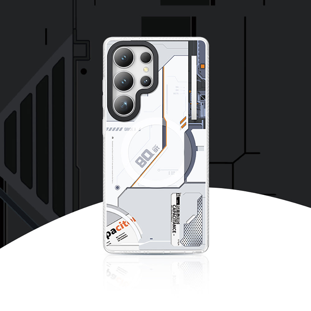 Galaxy S25 Ultra Kılıf M-safe Şarj Özellikli Benks Dynamic Mecha Serisi Kapak