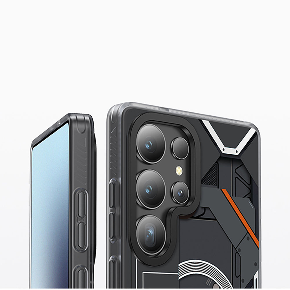 Galaxy S25 Ultra Kılıf M-safe Şarj Özellikli Benks Dynamic Mecha Serisi Kapak