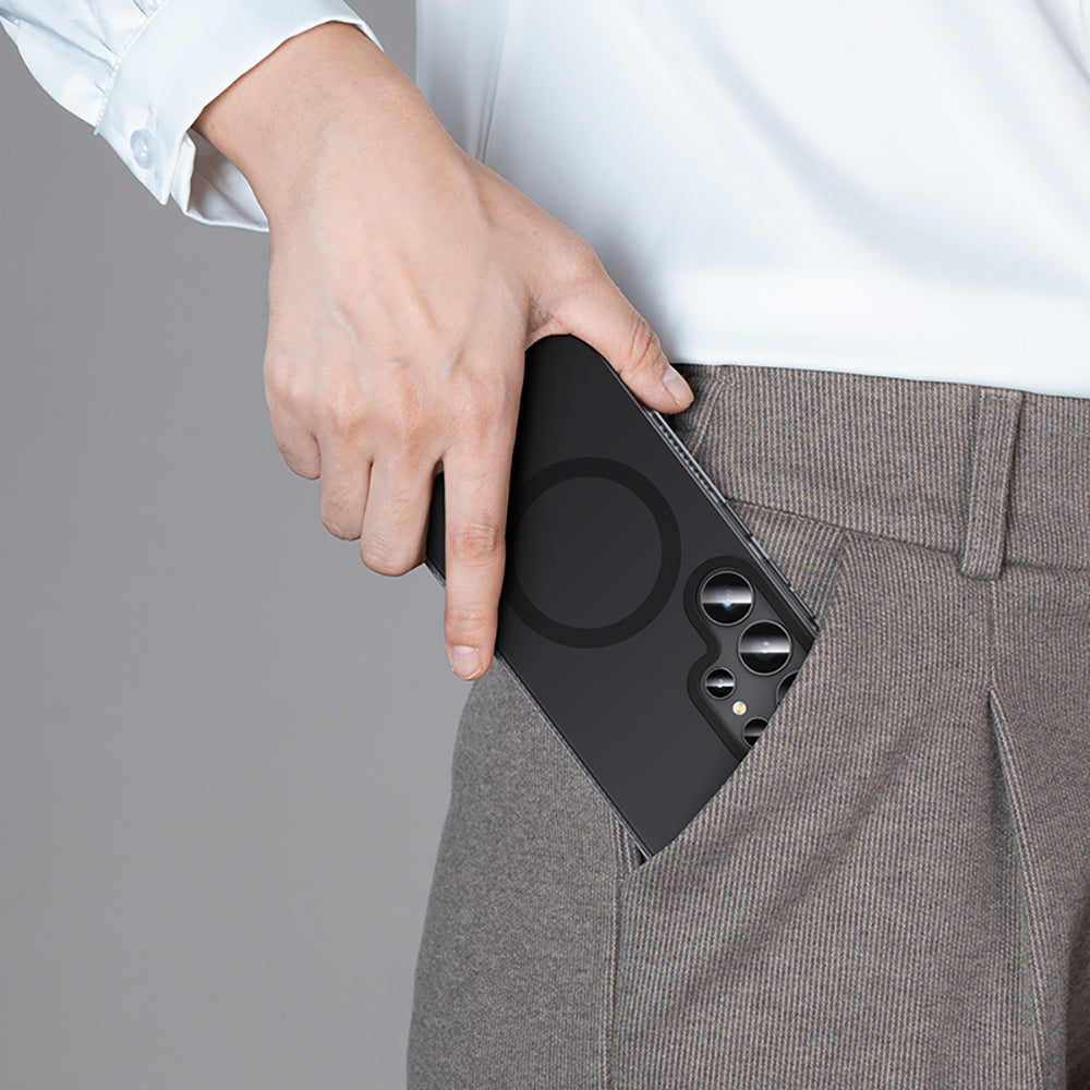 Galaxy S25 Ultra Kılıf M-safe Şarj Özellikli Benks Lucid Armor Kapak