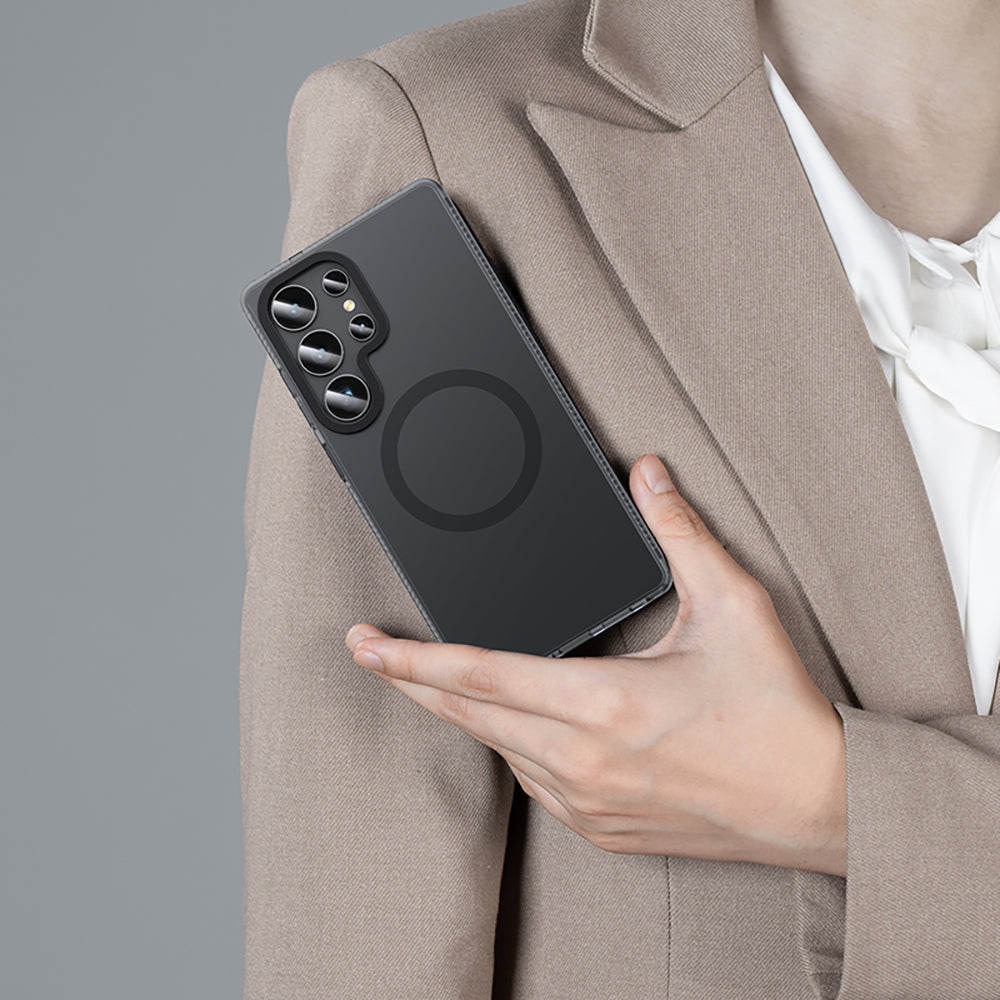 Galaxy S25 Ultra Kılıf M-safe Şarj Özellikli Benks Lucid Armor Kapak