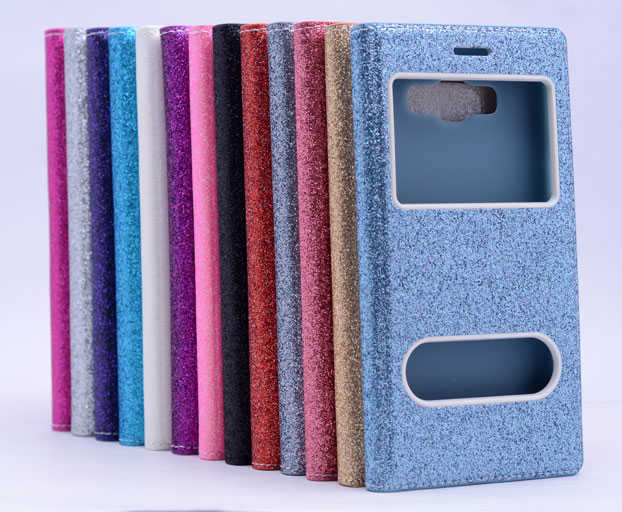Galaxy S3 Kılıf Zore Simli Dolce Kapaklı Kılıf