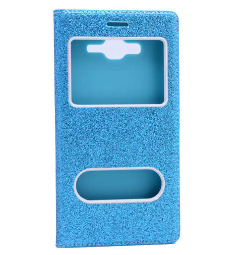 Galaxy S3 Kılıf Zore Simli Dolce Kapaklı Kılıf