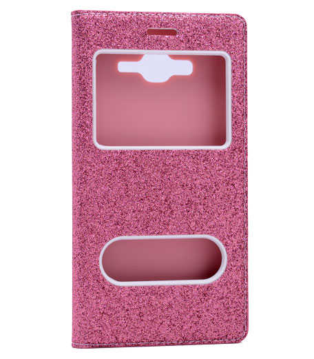 Galaxy S3 Kılıf Zore Simli Dolce Kapaklı Kılıf
