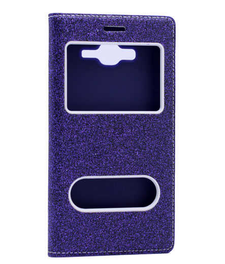 Galaxy S3 Kılıf Zore Simli Dolce Kapaklı Kılıf