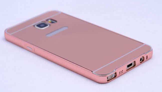 Galaxy S6 Edge Kılıf Zore Aynalı Bumper