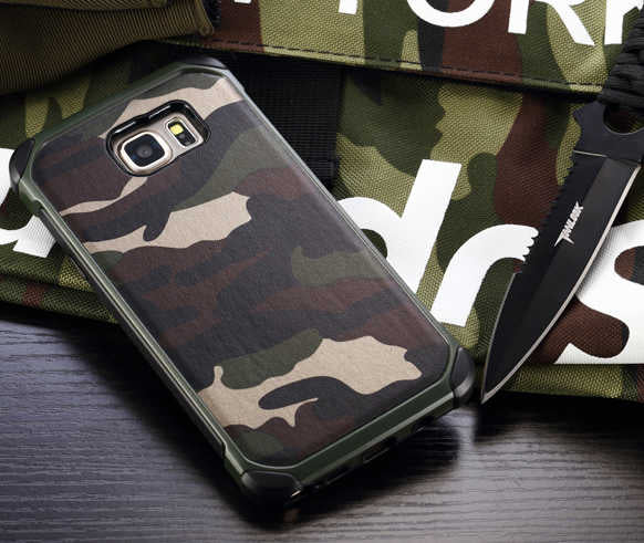 Galaxy S7 Edge Kılıf Zore Army Silikon Kapak