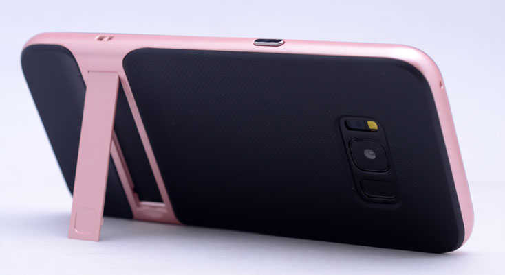 Galaxy S8 Kılıf Zore Standlı Verus Kapak