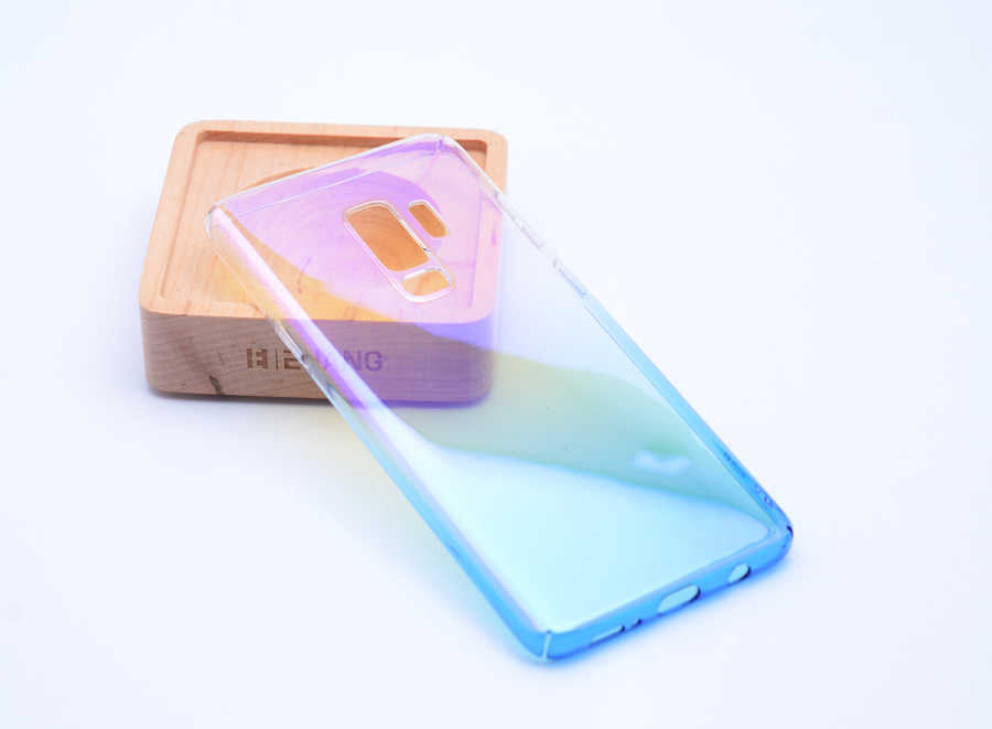 Galaxy S9 Plus Kılıf Zore Renkli Transparan Kapak