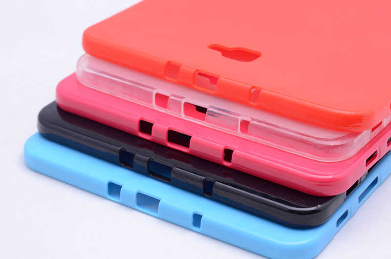 Galaxy Tab A 10.1 (2016) P585 Kılıf Zore Tablet Süper Silikon Kapak