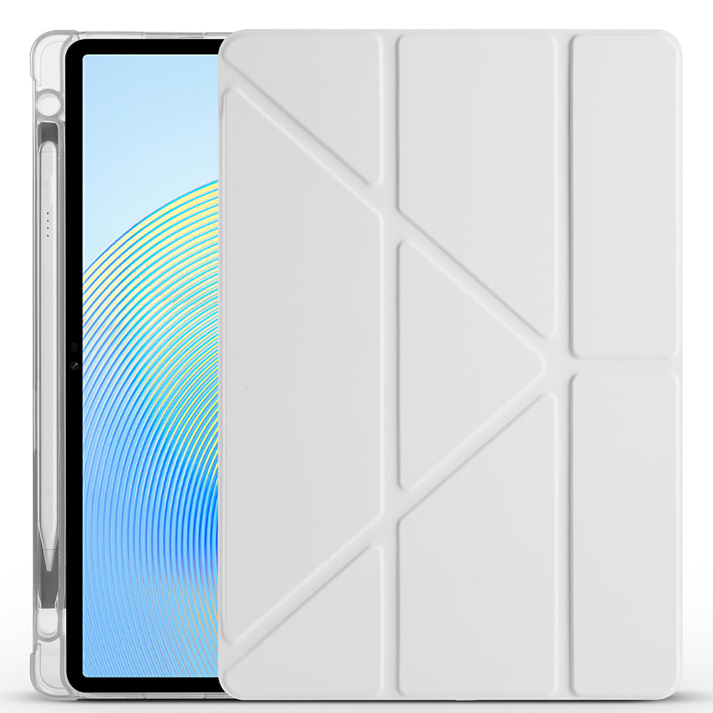 Honor Pad X8A Kılıf Zore Tri Folding Kalem Bölmeli Standlı Kılıf