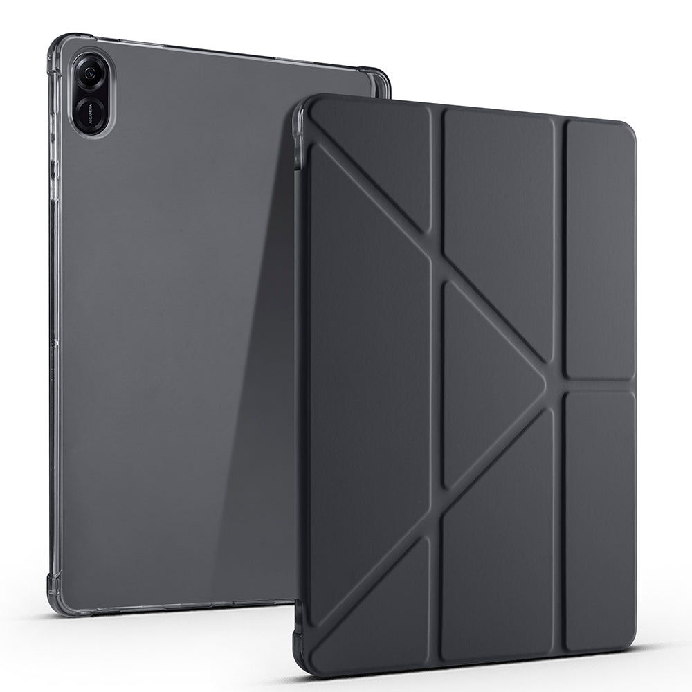 Honor Pad X8A Kılıf Zore Tri Folding Kalem Bölmeli Standlı Kılıf