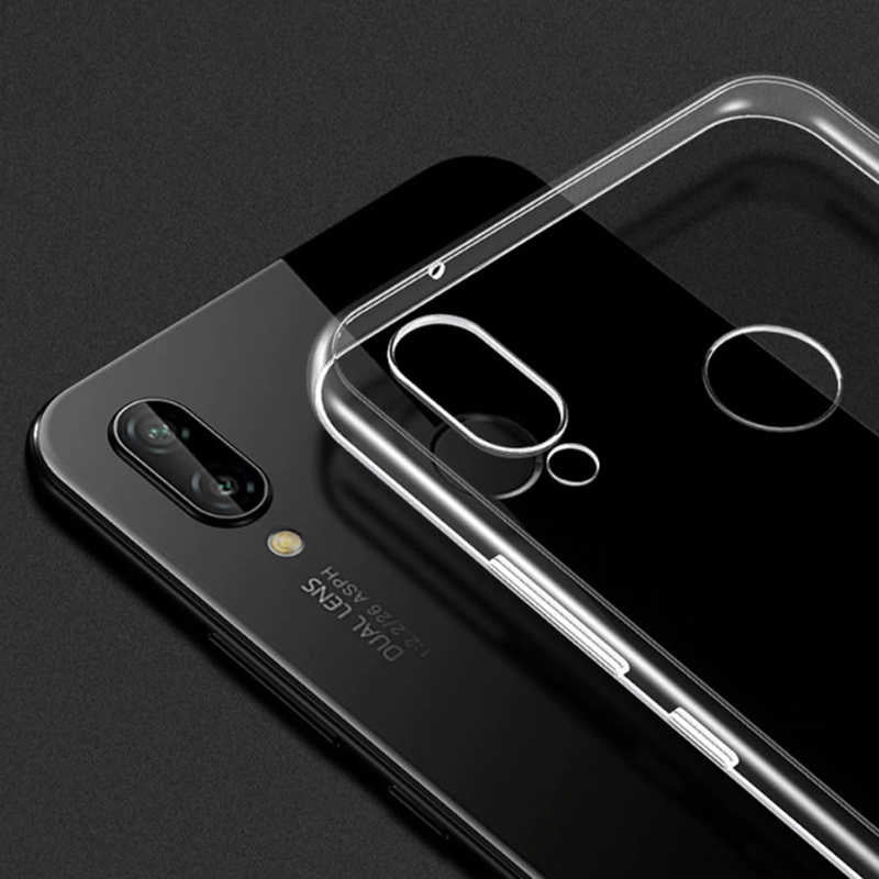 Huawei Honor Play Kılıf Zore Ultra İnce Silikon Kapak 0.2 mm