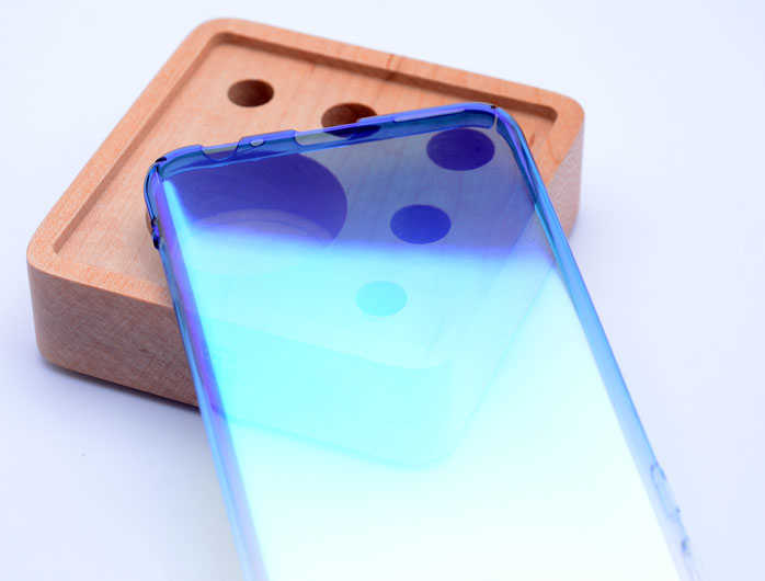 Huawei Mate 10 Lite Kılıf Zore Renkli Transparan Kapak