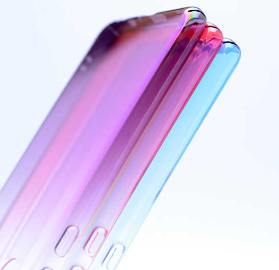 Huawei Mate 10 Pro Kılıf Zore Renkli Transparan Kapak