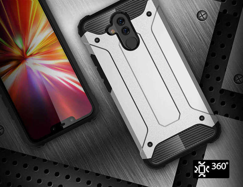 Huawei Mate 20 Lite Kılıf Zore Crash Silikon Kapak
