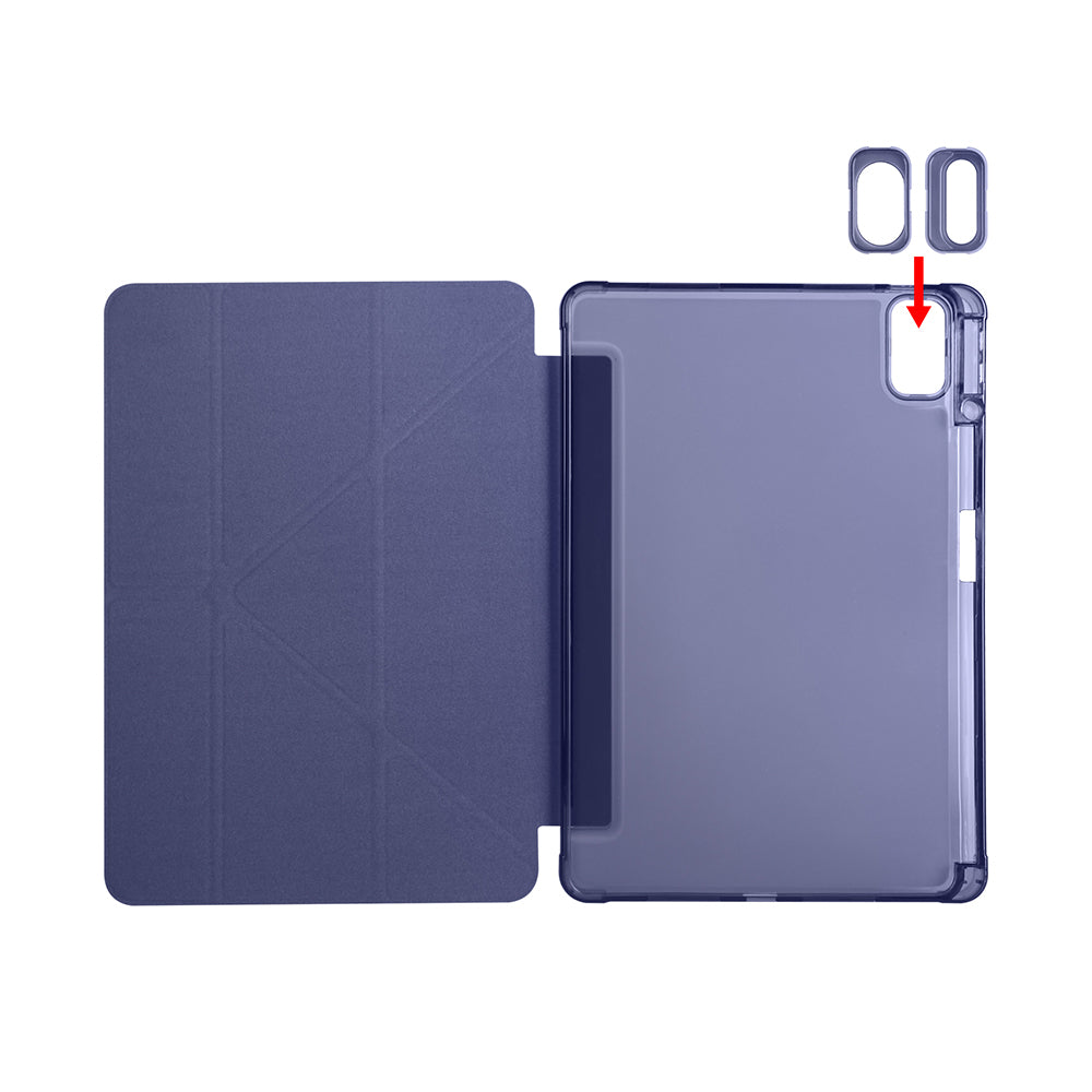 Huawei Matepad SE 11 Kılıf Zore Tri Folding Kalem Bölmeli Standlı Kılıf