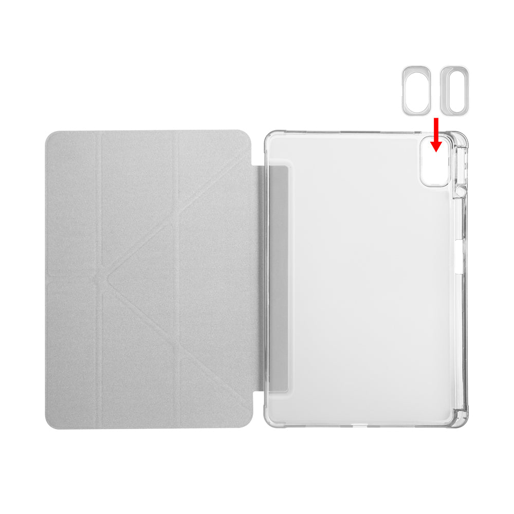 Huawei Matepad SE 11 Kılıf Zore Tri Folding Kalem Bölmeli Standlı Kılıf