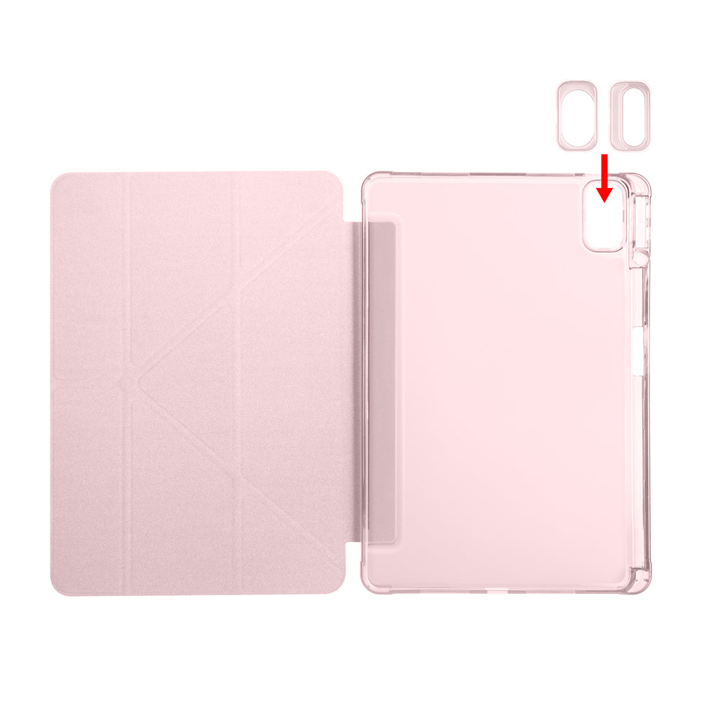 Huawei Matepad SE 11 Kılıf Zore Tri Folding Kalem Bölmeli Standlı Kılıf