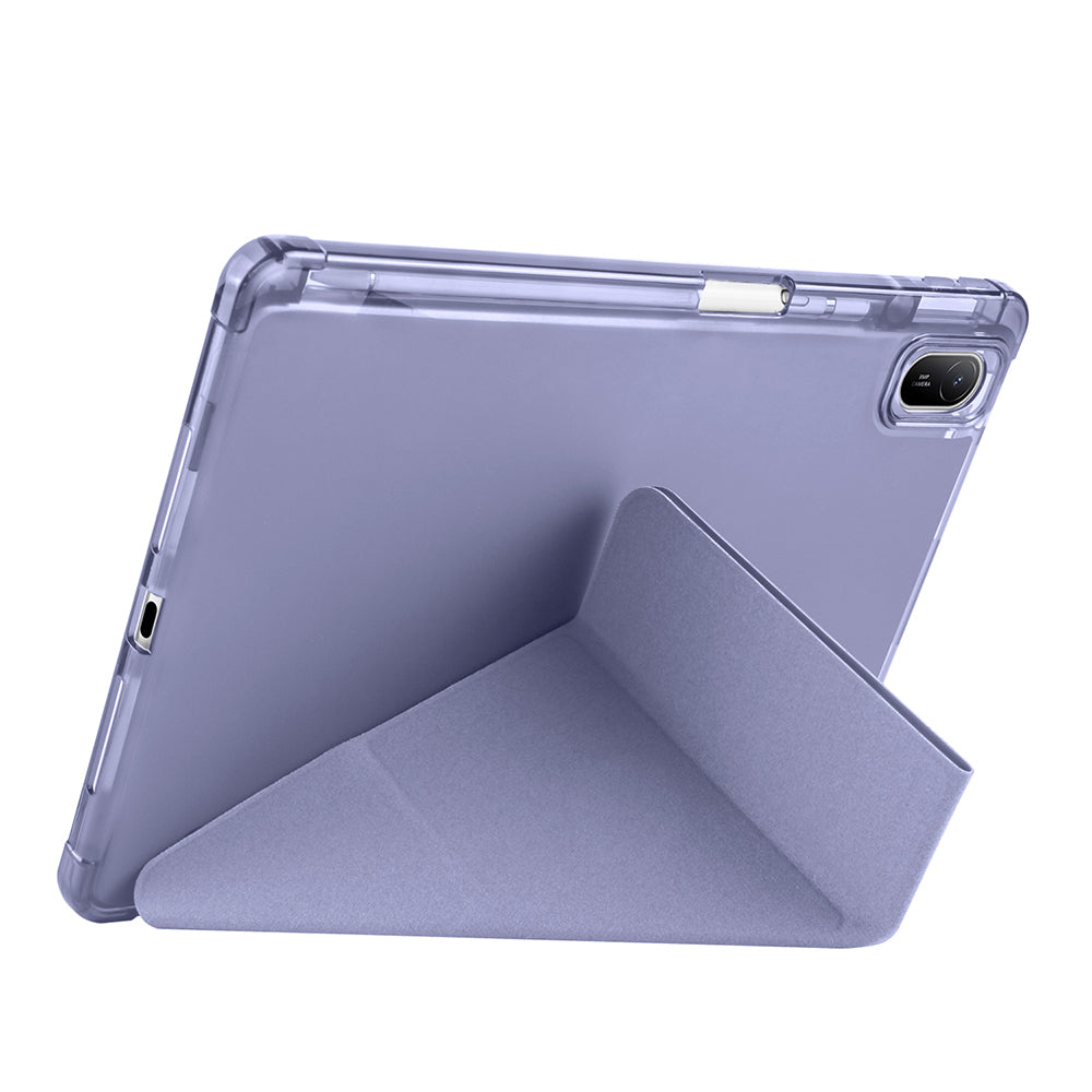 Huawei Matepad SE 11 Kılıf Zore Tri Folding Kalem Bölmeli Standlı Kılıf