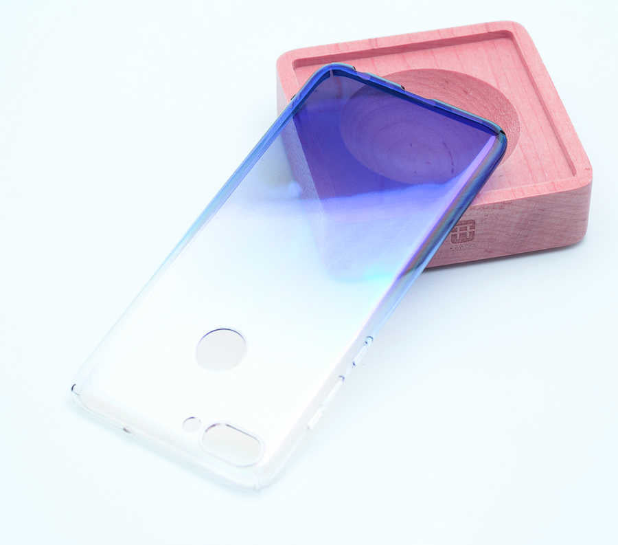 Huawei P Smart Kılıf Zore Renkli Transparan Kapak