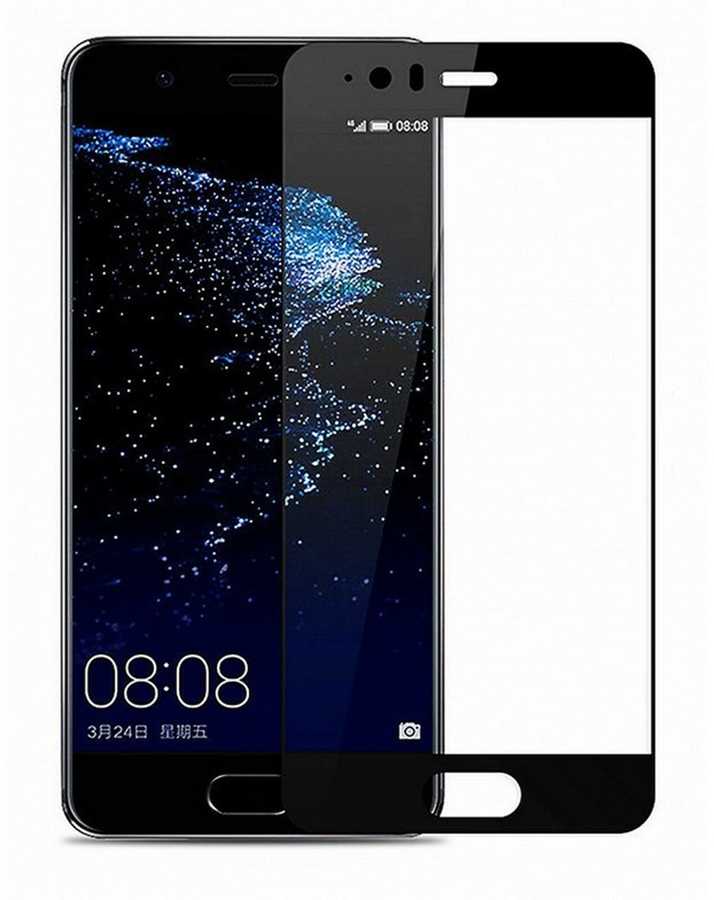 Huawei P10 Plus Zore Ekranı Tam Kaplayan Düz Cam Koruyucu