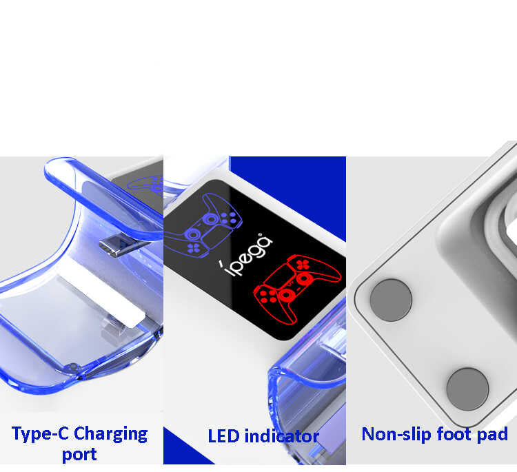 iPega PG-P5003 Playstation 5 Dualsense Şarj İstasyonu